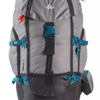 Mochila Trekking Forclaz 50 Litros Gris