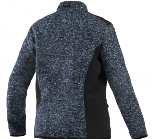 CHAQUETA KNIT FLEECE MELANGE MUJER